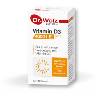Vitamín D3 4000 I.E. plus