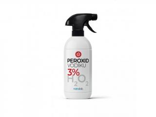 Nanolab Peroxid vodíka 3%  na upratovanie Objem: 500ml ve spreji