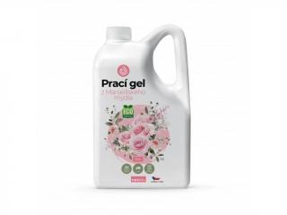 Nanolab Prací gél z Marseillského mydla pre citlivú pokožku Ruža Objem: 2L, Pracích dávek: 40