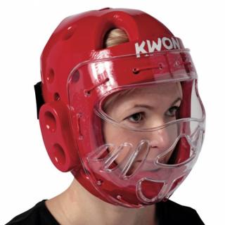 Prilba KWON KSL s maskou červená Veľkosť: XL