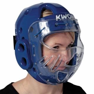 Prilba KWON KSL s maskou modrá Veľkosť: XL