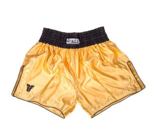 Thai trenky Fighter Bangkok Plain Gold/Black Veľkosť: L