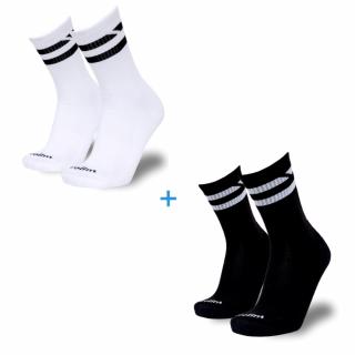 Športové ponožky COLLM FREESTYLE DOUBLE PACK Velikost: EUR 43-46