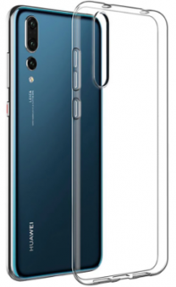 Huawei P20 zadné silikónové púzdro priehľadné