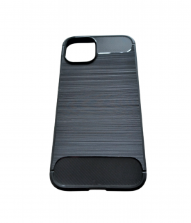 iPhone 13 Pro (6,1 )  čierne zadné púzdro vzor Carbon