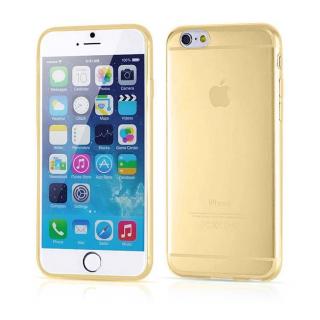 iPhone 6 / 6S silikónové púzdro zlaté