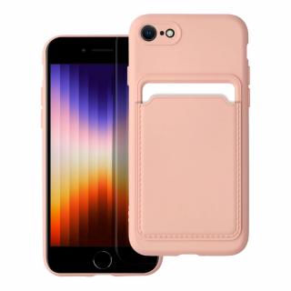 iPhone 7 / 8 / SE 2020 / SE 2022 púzdro Card ružové