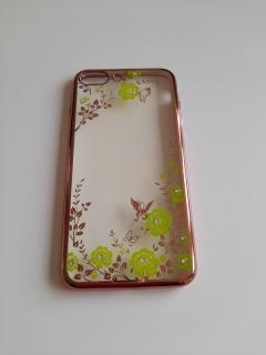 iPhone 7 Plus / 8 Plus zadné púzdro Diamond ružovo-zelené