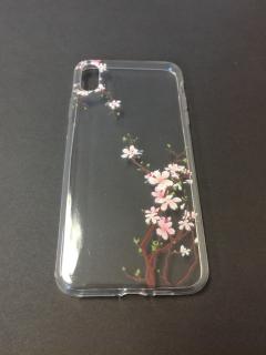 iPhone XS Max zadné púzdro vzor Cherry