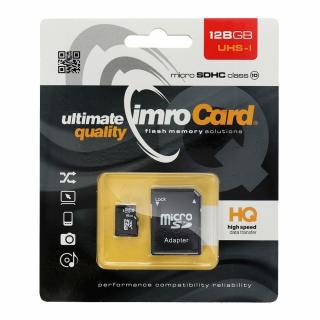 Micro SD + adaptér 128GB Class 10