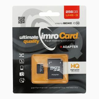 Micro SD + adaptér 256GB Class 10