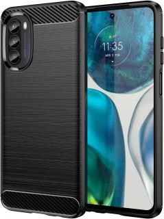 Motorola G52 / G71S / G82  zadné púzdro carbon čierne