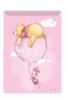 Nalepovacie púzdro na kartu Winnie The Pooh and Friends 001