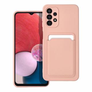 Samsung Galaxy A13 5G / A04S púzdro Card ružové