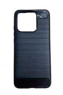 Xiaomi Redmi 10C púzdro čierne vzor Carbon