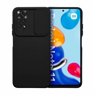 Xiaomi Redmi Note 9 púzdro Slide čierne