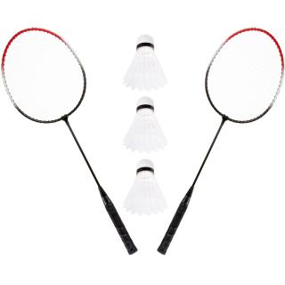 Badmintonový set ENERO, 2 rakety + 3 loptičky