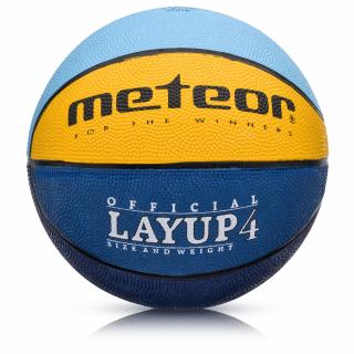 Basketbalová lopta LAYUP veľ.3, modro-žltá