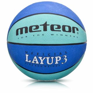 Basketbalová lopta METEOR LAYUP veľ.3 modrá