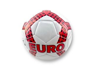 Futbalová lopta  EURO veľ 5, bielo-červená