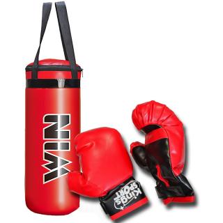 Juniorský boxerský set - vrece 22,5 x 15 x 38,5 cm + rukavice ENERO