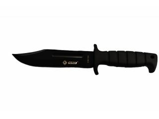 Kandar Lovecký nôž SURVIVAL, čierny, 28,5 cm