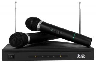Karaoke mikrofón - bezdrôtová súprava 2 ks