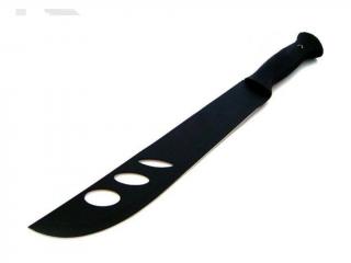 Nerezová mačeta, 44 cm, čierna