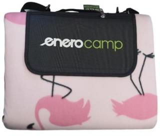 Pikniková deka ENERO CAMP 250x200 cm s ALU potahem FLAMINGOS