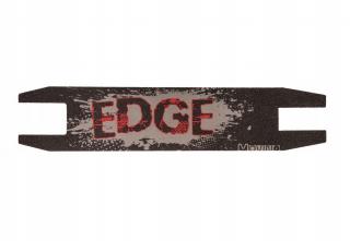 Protišmykový griptape na freestyle kolobežku (rôzne druhy), 1ks Typ polepu: EDGE-BlackRed