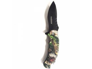 Skladací turistický nôž Kandar, viacfarebný, 23 cm