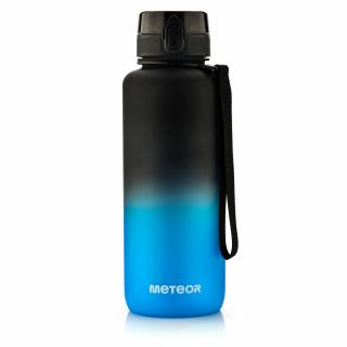 Tritanová športová fľaša MTR 1500 ml, čierno-modrá