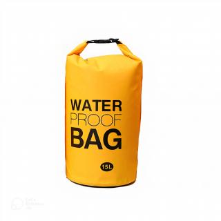 Vodotesný vak Dry Bag 15 l Vyber barvu :: Žlutá