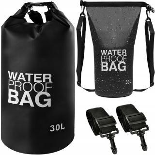 Vodotesný vak Dry Bag 30 l, rôzne farby Vyber barvu :: Černá