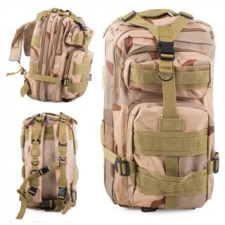 Vojenský turistický batoh 28 l - rôzne varianty Vyber barvu :: Maskáč pouštní