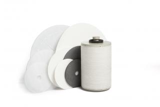 Filtračný papier s aktívnym uhlím Rozmer: Ø 136 x 32 mm (100 ks/balenie)