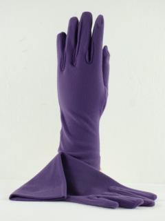 Dámske elegantné rukavice fialové farba: fialová, Veľkosť: UNI
