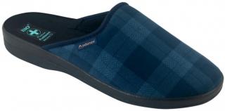 Pánske papuče Adanex BIO 25572 modré farba: modrá, Veľkosť: 41
