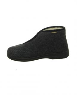 Pánske zateplené papuče Intermax farba: šedá, Veľkosť: 40