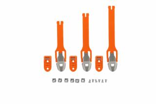 Náhradné pracky s upnutím na MX čižmy ACERBIS X-PRO V/SHARK - rôzne farby Farba: Oranžová fluo