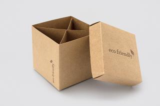 ECO FRIENDLY Prázdna papierová krabička na amenity