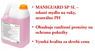 MANIGUARD SP 5L - tekuté mydlo na ruky s neutrálnym PH