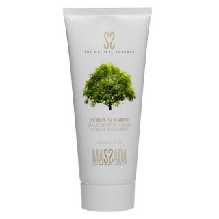 Peeling s bambuckým maslom SHEA BUTTER SCRUB MASSADA Objem: 1000ml