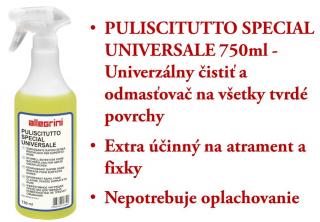 PULISCITUTTO SPECIAL UNIVERSALE 750ml - univerzálny odmasťovací čistič
