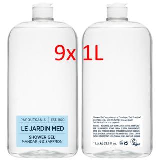 Sprchový gél 9L LE JARDIN MED (obsahuje 9x1L fliaš)