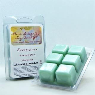 Vonný sójový vosk EUKALYPTUS & LEVANDUĽA (EUCALYPTUS LAVENDER) 3,5oz (103g)