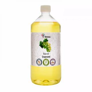 Základný masážny olej hroznový GRAPESEED - VERANA Objem: 1000ml