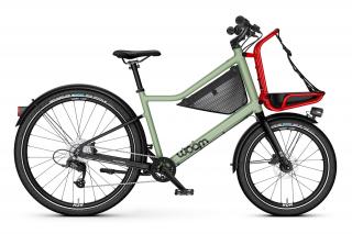 Bicykel WOOM NOW 6 zelený/červený 26´´