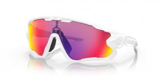 Oakley Jawbreaker polished white Prizm Road