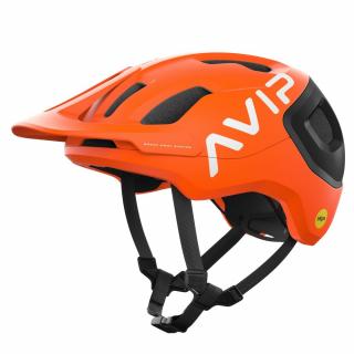 POC Axion Race MIPS Fluorescent Orange AVIP/Uranium Black Matt L 59-62cm